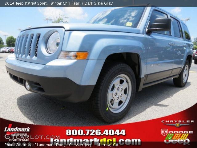 2014 Jeep Patriot Sport in Winter Chill Pearl