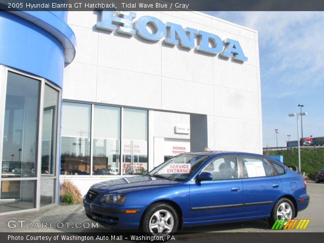 2005 Hyundai Elantra GT Hatchback in Tidal Wave Blue
