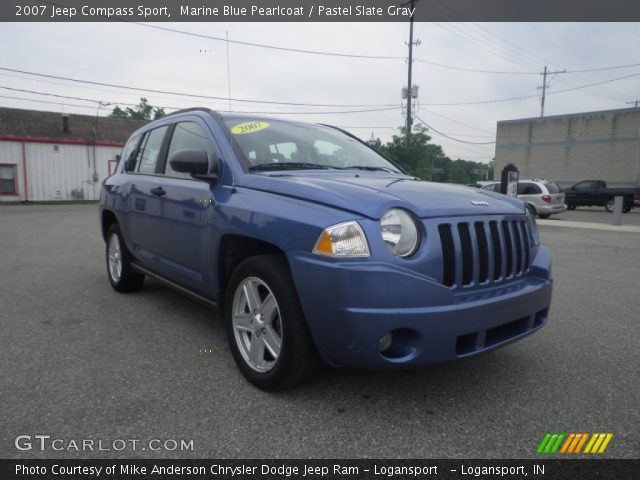 2007 Jeep Compass Sport in Marine Blue Pearlcoat