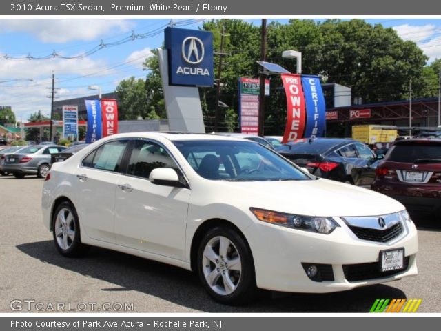 2010 Acura TSX Sedan in Premium White Pearl
