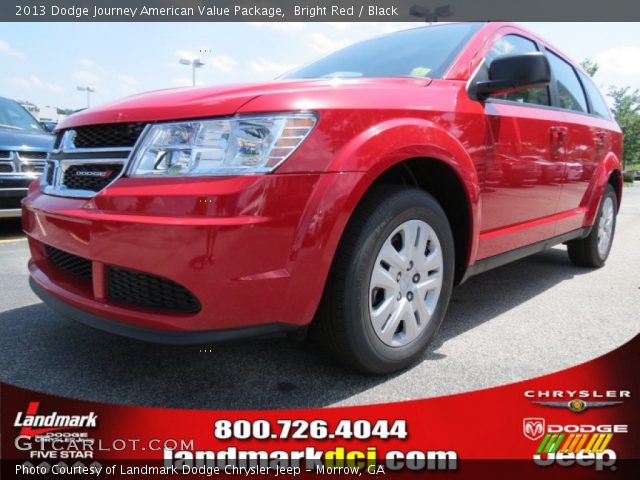 2013 Dodge Journey American Value Package in Bright Red