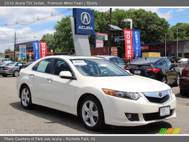 2010 Acura TSX Sedan in Premium White Pearl