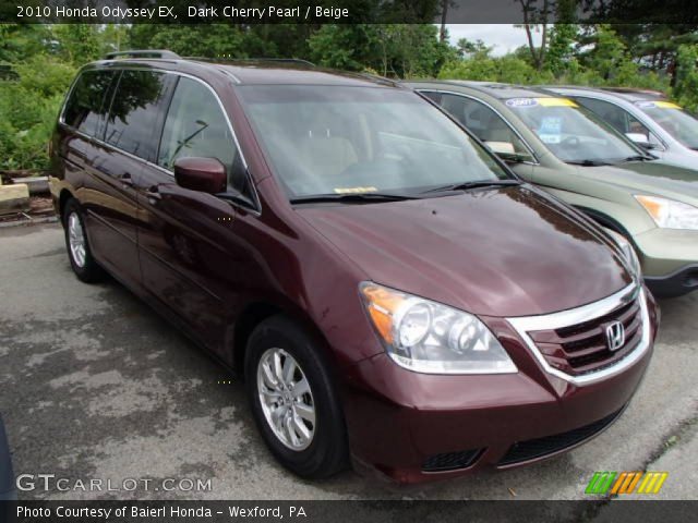 2010 Honda Odyssey EX in Dark Cherry Pearl