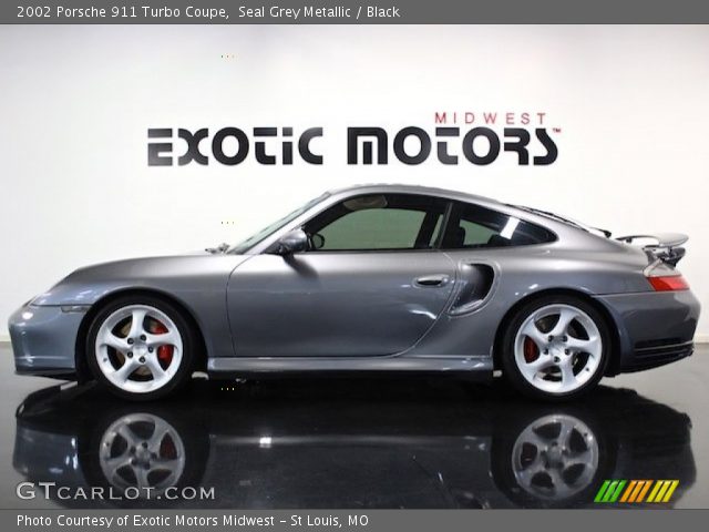 2002 Porsche 911 Turbo Coupe in Seal Grey Metallic