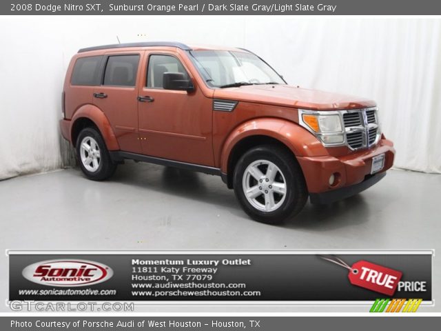 2008 Dodge Nitro SXT in Sunburst Orange Pearl