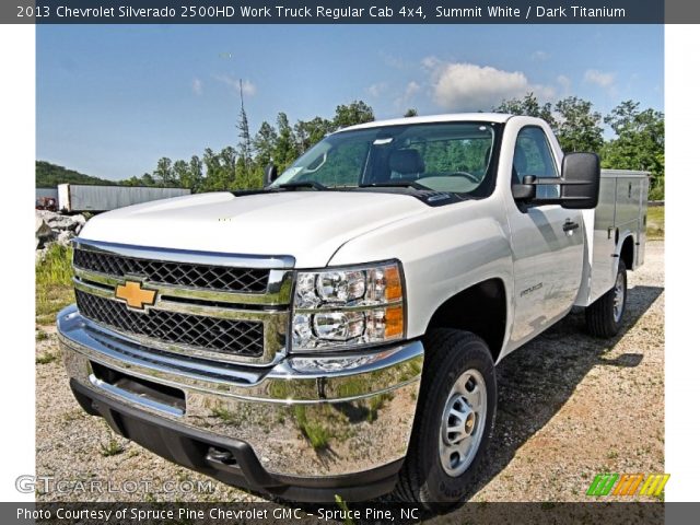2013 Chevrolet Silverado 2500HD Work Truck Regular Cab 4x4 in Summit White