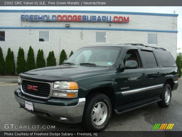 2002 GMC Yukon XL SLE in Polo Green Metallic