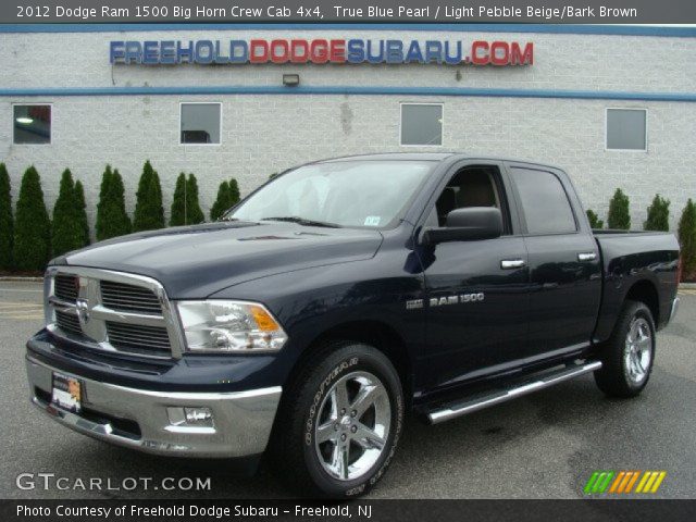 2012 Dodge Ram 1500 Big Horn Crew Cab 4x4 in True Blue Pearl