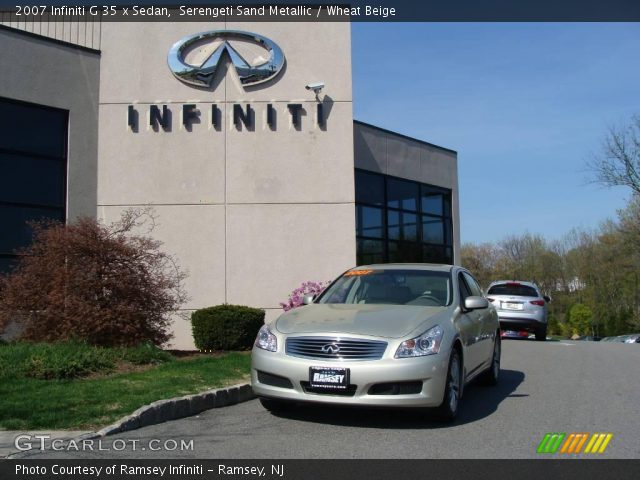 2007 Infiniti G 35 x Sedan in Serengeti Sand Metallic