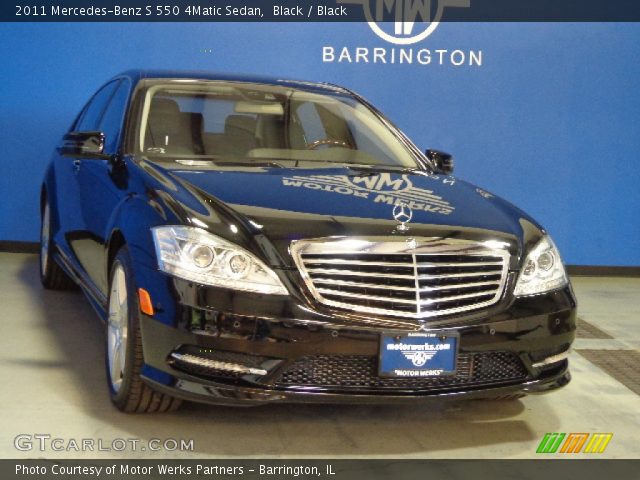 2011 Mercedes-Benz S 550 4Matic Sedan in Black