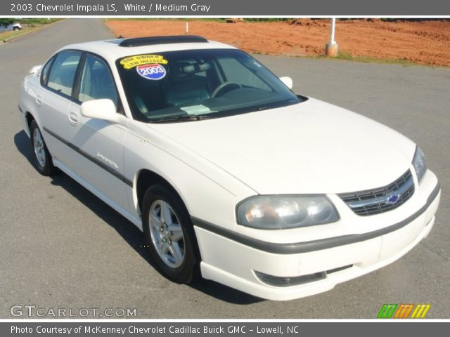 2003 Chevrolet Impala LS in White