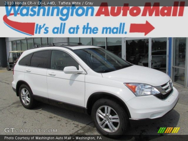 2010 Honda CR-V EX-L AWD in Taffeta White