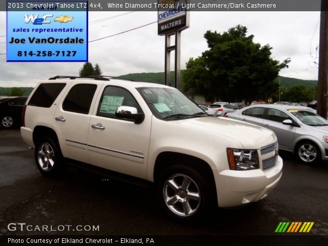 2013 Chevrolet Tahoe LTZ 4x4 in White Diamond Tricoat