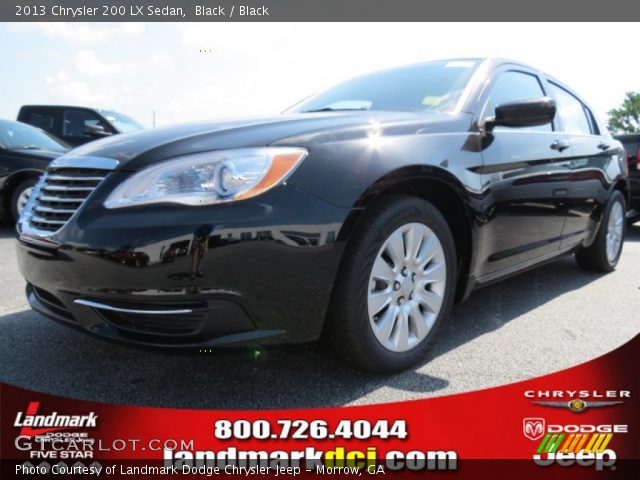 2013 Chrysler 200 LX Sedan in Black