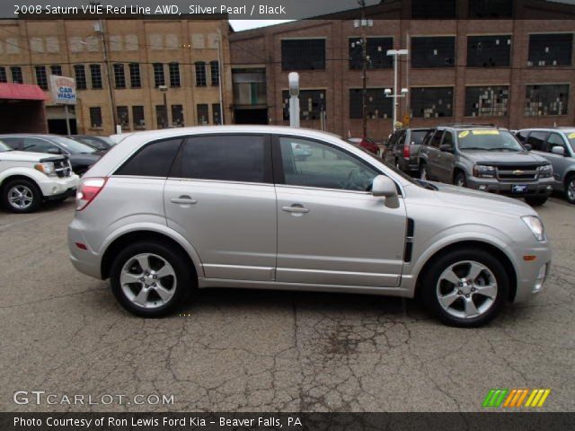 2008 Saturn VUE Red Line AWD in Silver Pearl