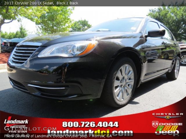 2013 Chrysler 200 LX Sedan in Black