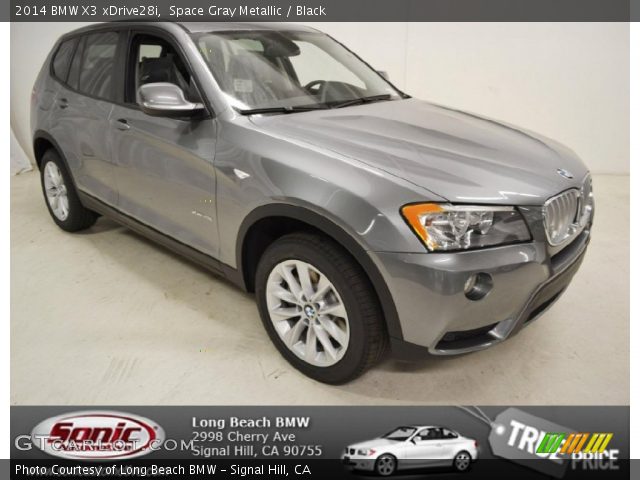 2014 BMW X3 xDrive28i in Space Gray Metallic