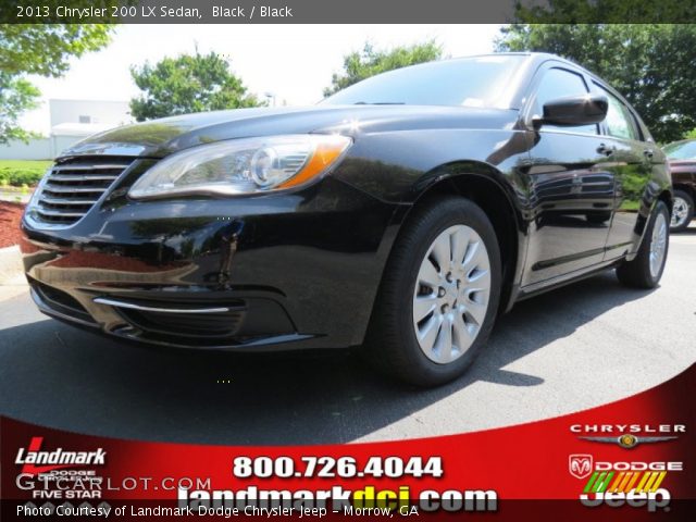 2013 Chrysler 200 LX Sedan in Black