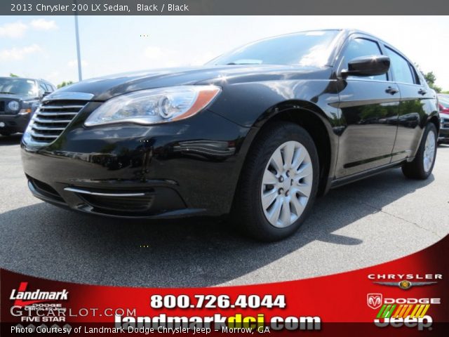 2013 Chrysler 200 LX Sedan in Black