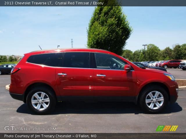 2013 Chevrolet Traverse LT in Crystal Red Tintcoat
