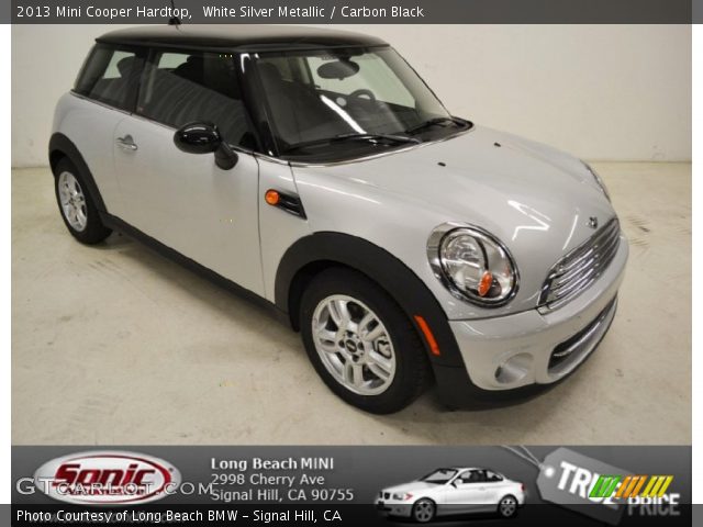 2013 Mini Cooper Hardtop in White Silver Metallic