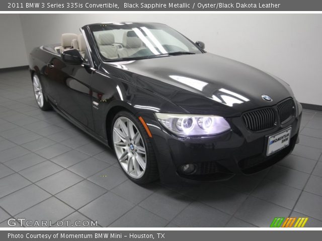 2011 BMW 3 Series 335is Convertible in Black Sapphire Metallic