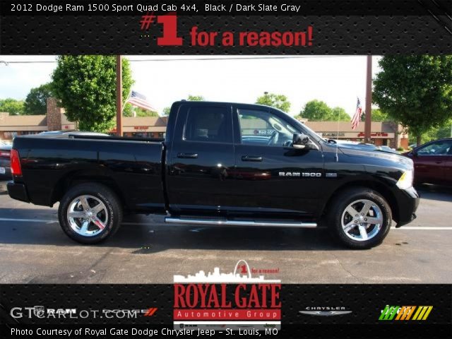 2012 Dodge Ram 1500 Sport Quad Cab 4x4 in Black