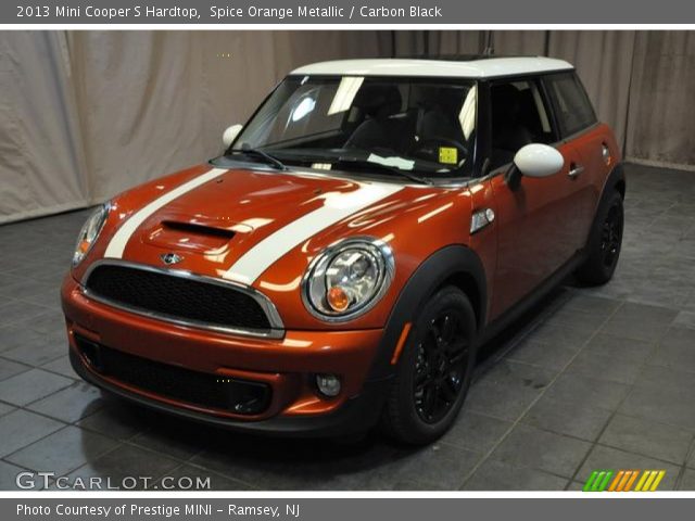 2013 Mini Cooper S Hardtop in Spice Orange Metallic