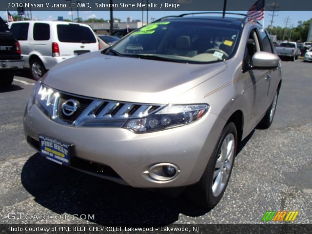 2010 Nissan Murano LE AWD in Saharan Stone Metallic