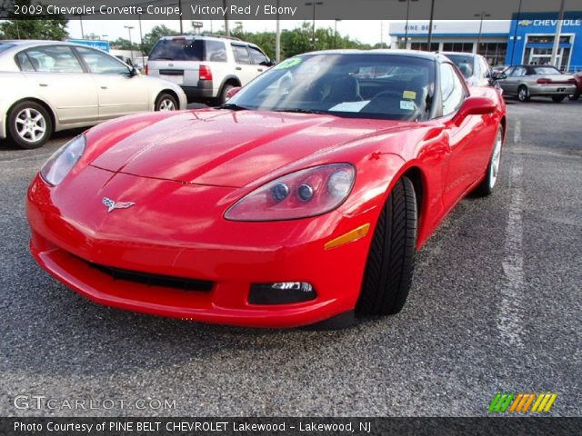 2009 Chevrolet Corvette Coupe in Victory Red
