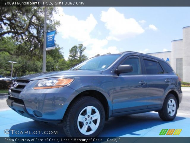 2009 Hyundai Santa Fe GLS in Slate Blue