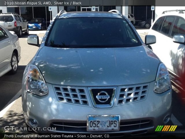 2010 Nissan Rogue SL AWD in Silver Ice