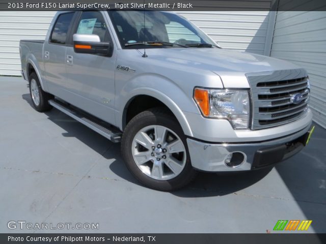 2013 Ford F150 Lariat SuperCrew in Ingot Silver Metallic