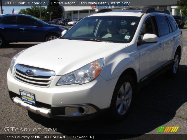 2010 Subaru Outback 2.5i Limited Wagon in Satin White Pearl