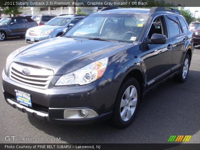 2011 Subaru Outback 2.5i Premium Wagon in Graphite Gray Metallic