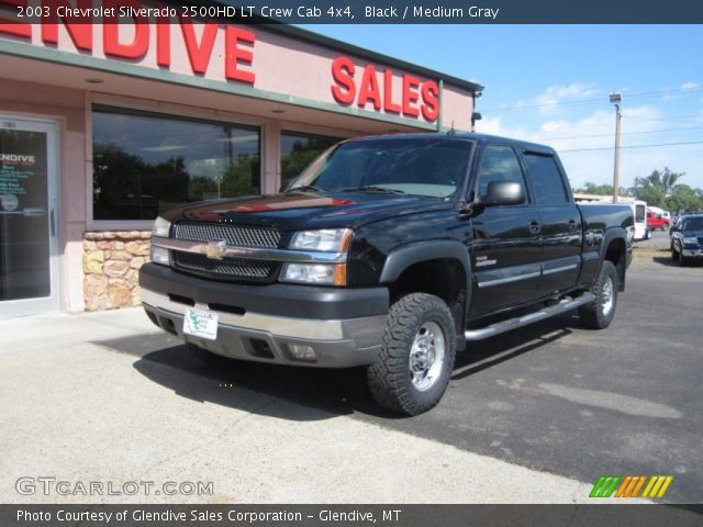 2003 Chevrolet Silverado 2500HD LT Crew Cab 4x4 in Black