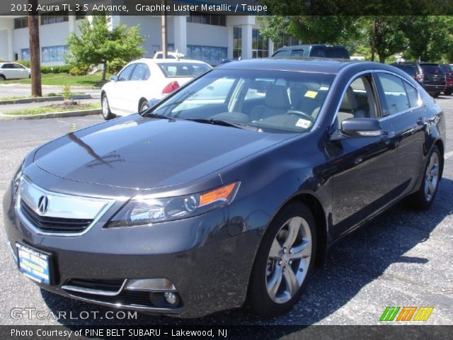 2012 Acura TL 3.5 Advance in Graphite Luster Metallic
