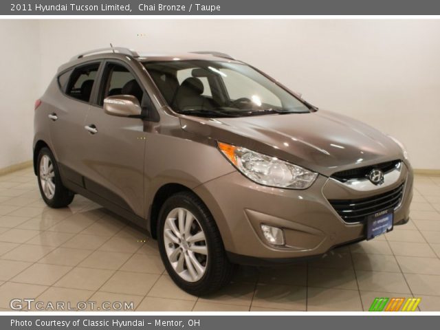 2011 Hyundai Tucson Limited in Chai Bronze