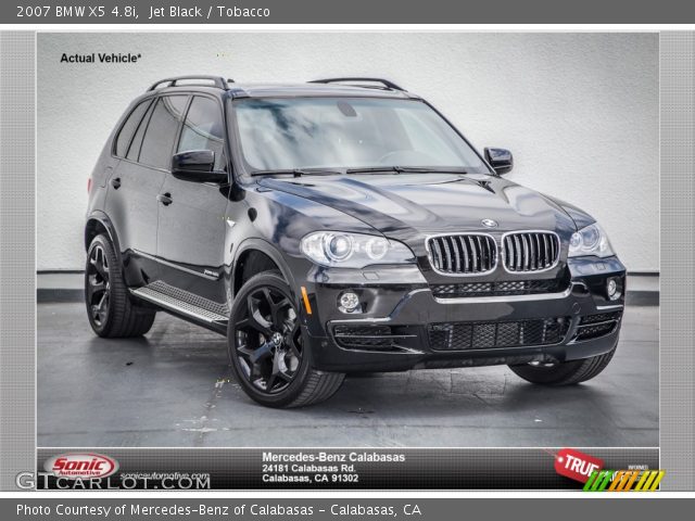 2007 BMW X5 4.8i in Jet Black