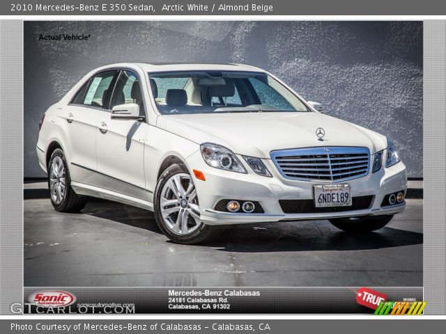 2010 Mercedes-Benz E 350 Sedan in Arctic White