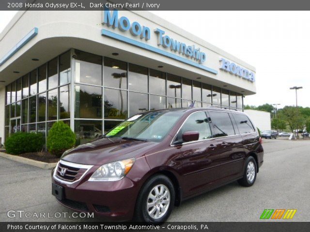 2008 Honda Odyssey EX-L in Dark Cherry Pearl