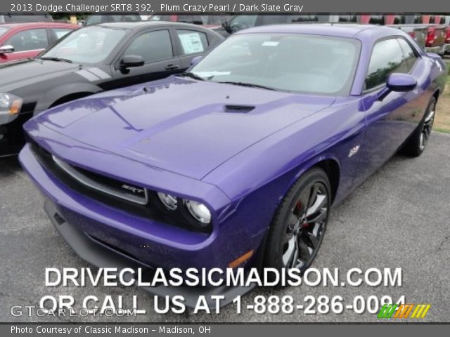 2013 Dodge Challenger SRT8 392 in Plum Crazy Pearl
