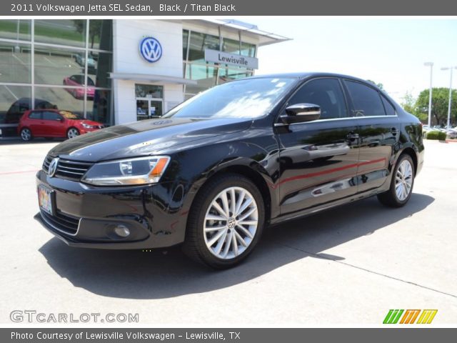 2011 Volkswagen Jetta SEL Sedan in Black