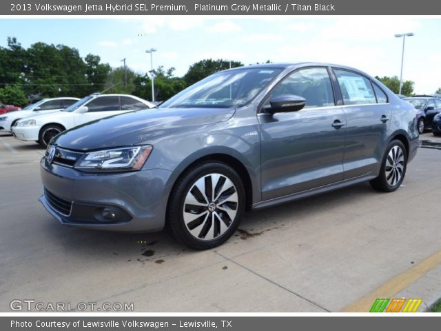 2013 Volkswagen Jetta Hybrid SEL Premium in Platinum Gray Metallic