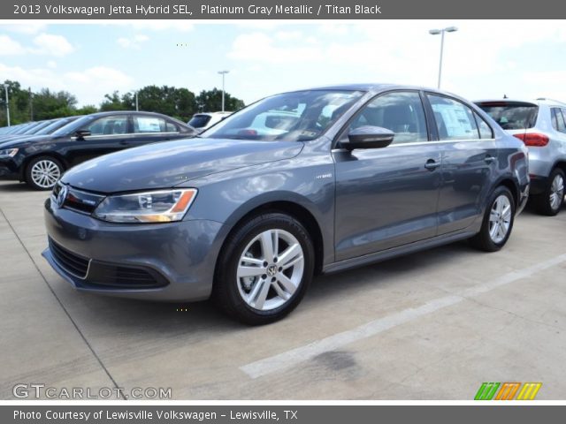 2013 Volkswagen Jetta Hybrid SEL in Platinum Gray Metallic