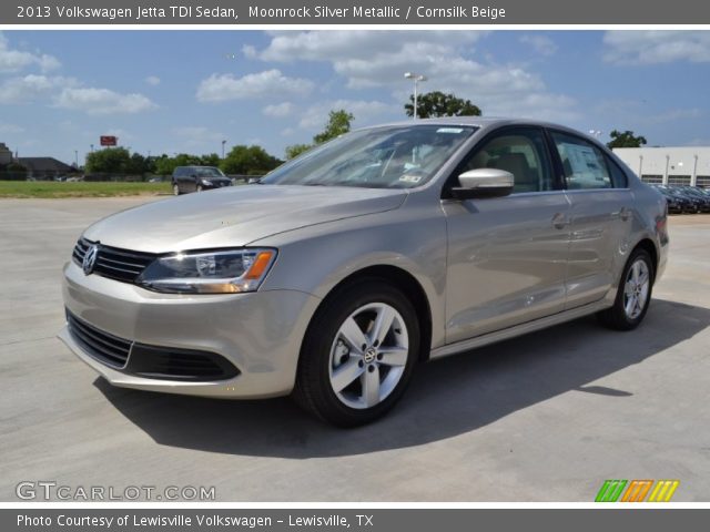 2013 Volkswagen Jetta TDI Sedan in Moonrock Silver Metallic