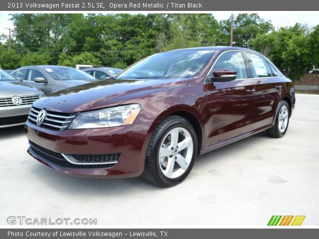 2013 Volkswagen Passat 2.5L SE in Opera Red Metallic