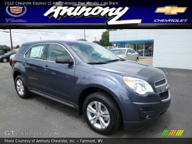 2013 Chevrolet Equinox LS AWD in Atlantis Blue Metallic