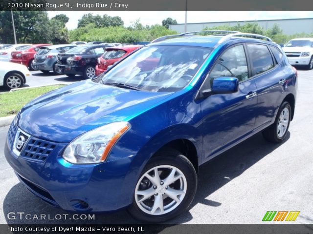 2010 Nissan Rogue SL in Indigo Blue