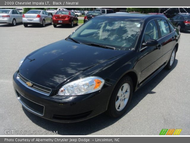 2009 Chevrolet Impala LT in Black